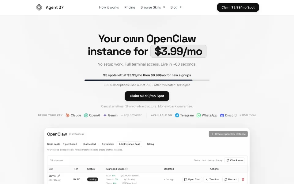 agent37 homepage